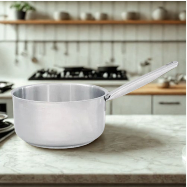 Nagina Sauce Pan Aluminum (Stainless Steel Handle)  - Large
