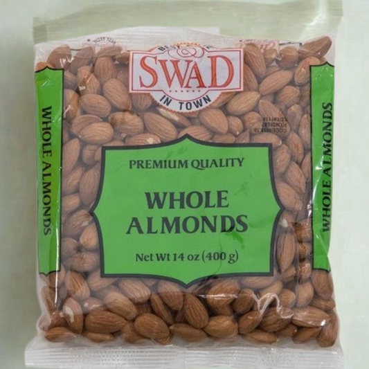 Swad Whole Almonds 14 Oz.
