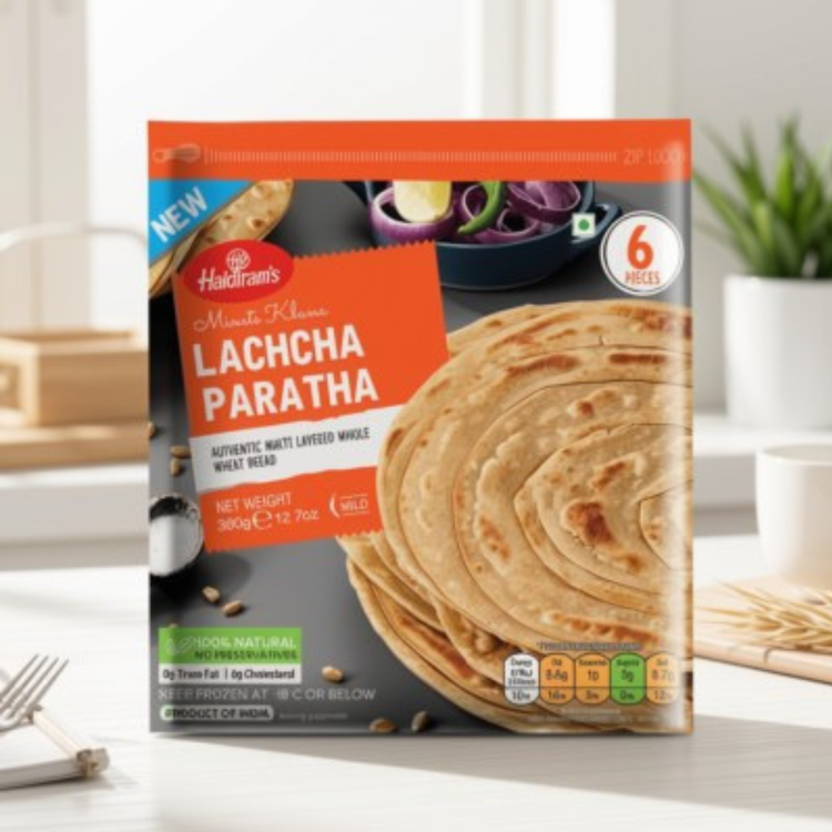 Haldiram Lachcha Paratha - 6 Pc.