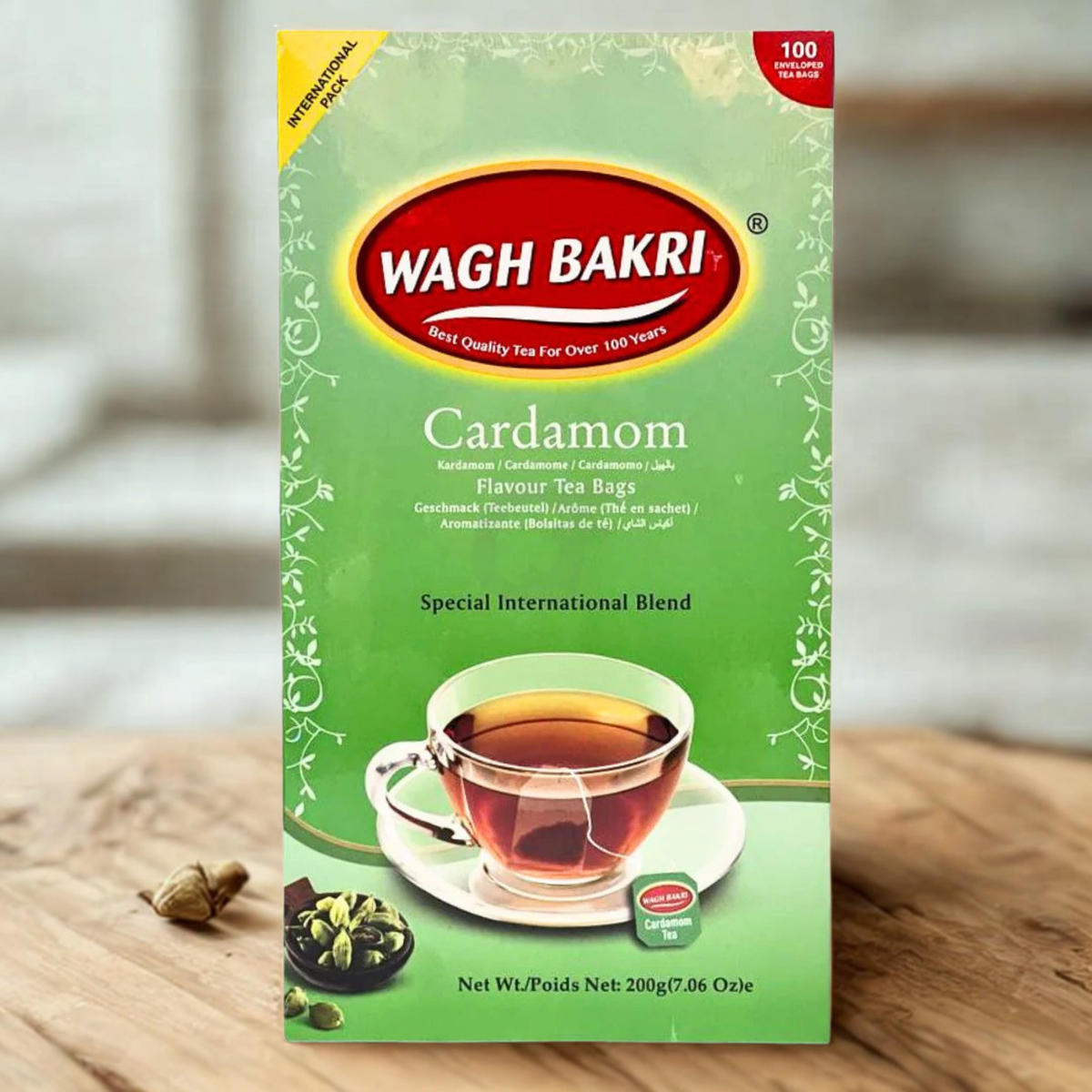 Wagh Bakri Cardamom Tea 25 Bag