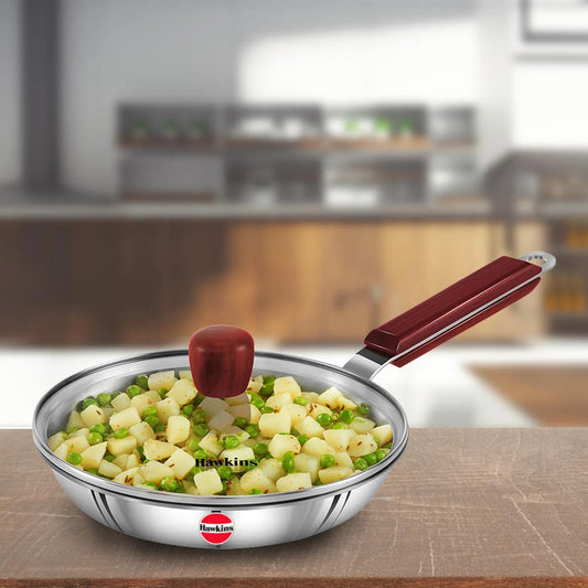 Hawkins Fry Pan (With Glass Lid) 20 cm.