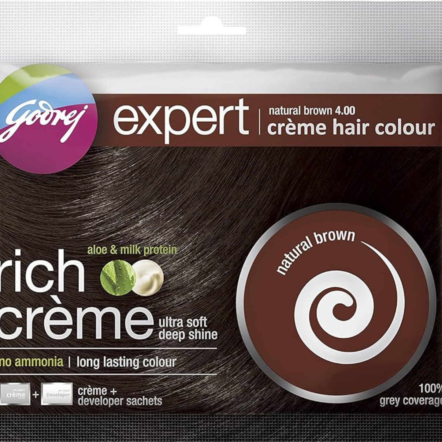 Godrej Brown Hair Color -  60 Gm.