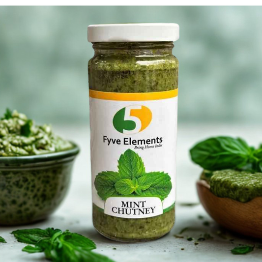 Fyve Element Mint Chutney 7.5 Oz.