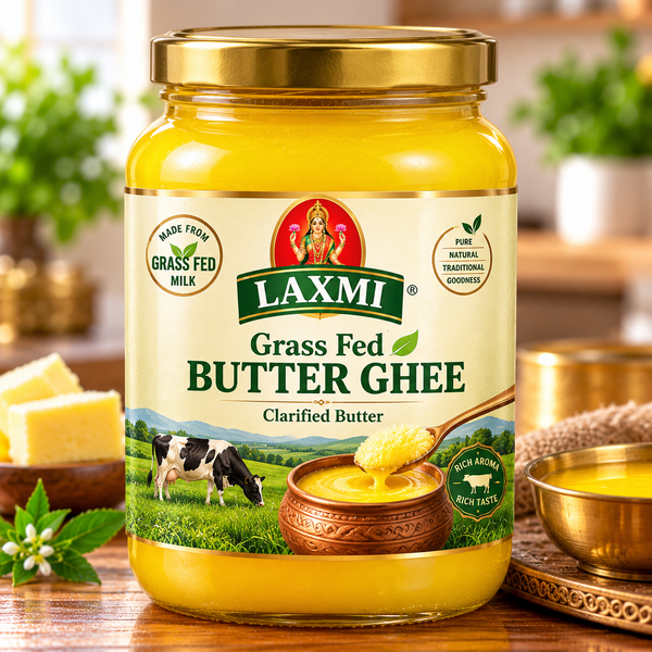 Laxmi Grass Fed Butter Ghee 14 Oz.