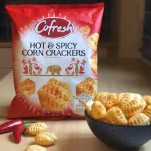 Cofresh Hot & Spicy Corn Crackers 80 Gm.