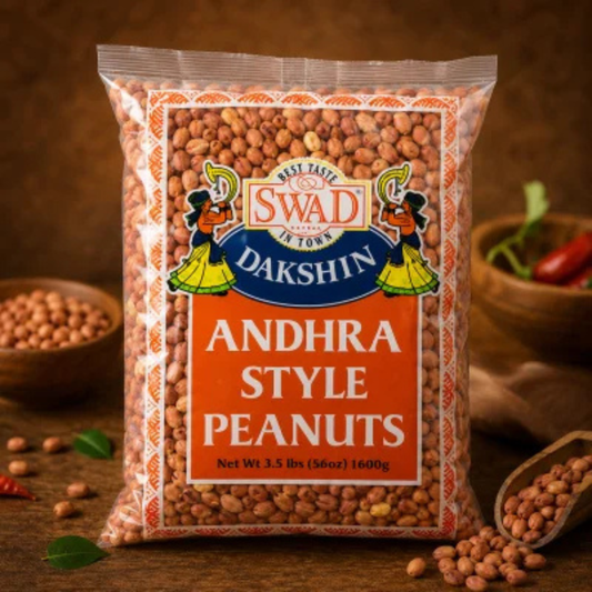 Swad Peanuts Andhra Style 3.5 Lb.
