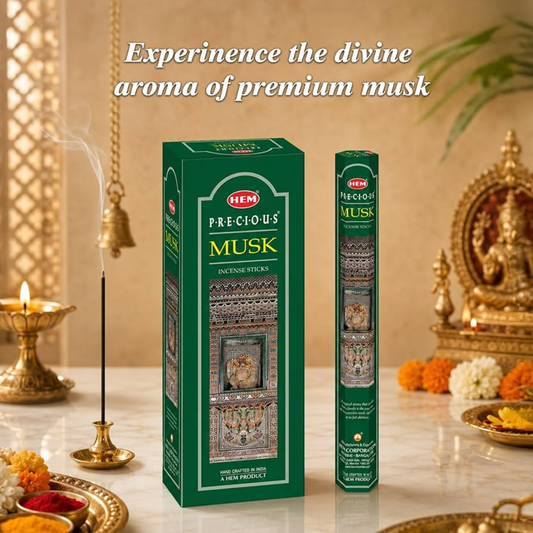 Hem  Musk Incense (6 Pack)