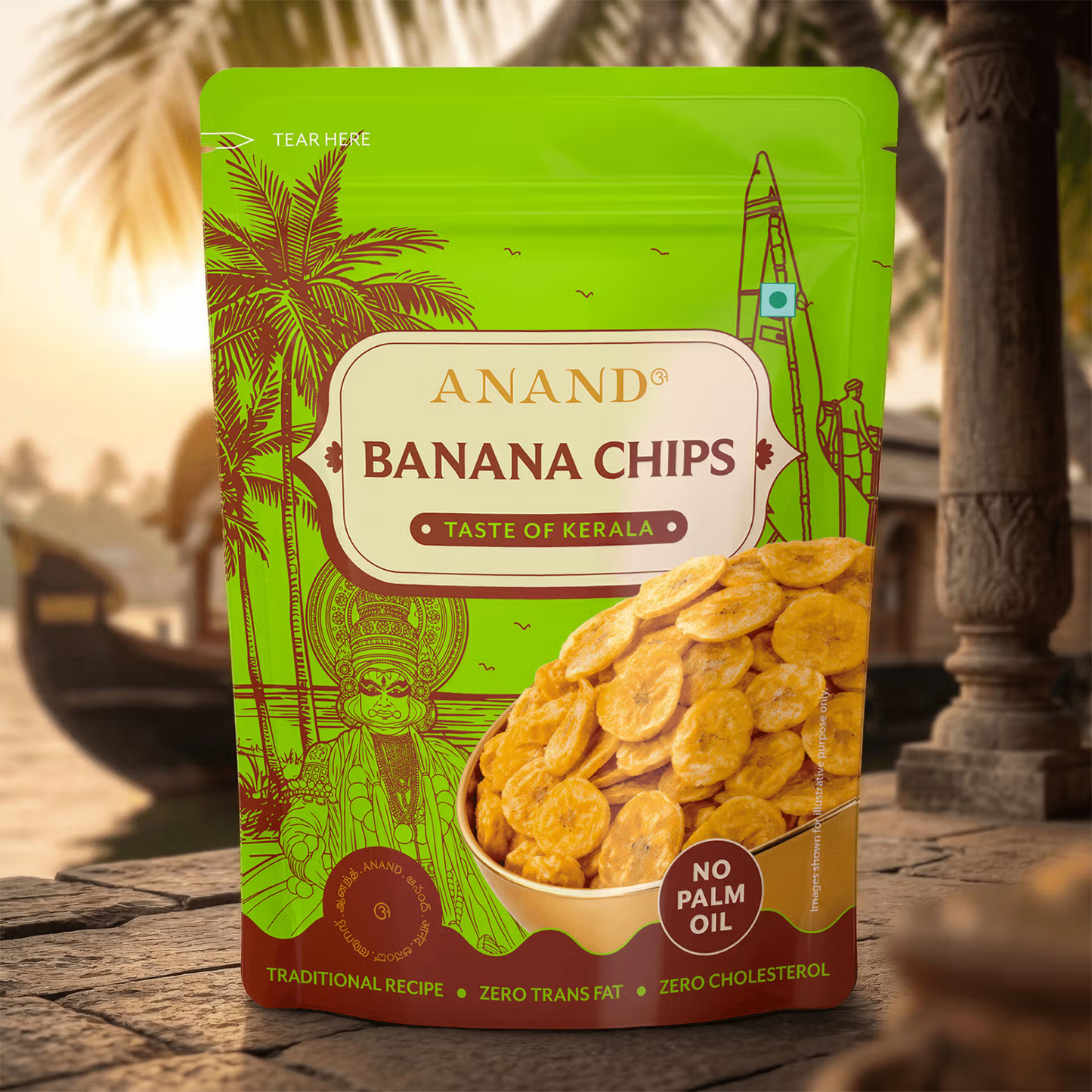 Anand Bhog Banana Chips 23 Oz.