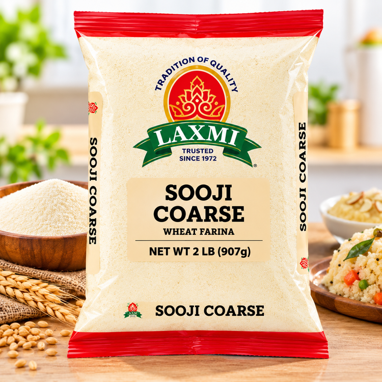 Laxmi Sooji Coarse 4 Lb.
