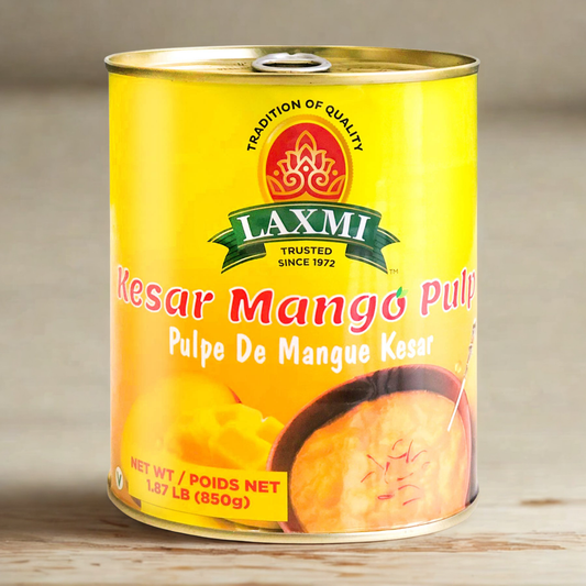 Laxmi Kesar Mango Pulp 850 Gm.