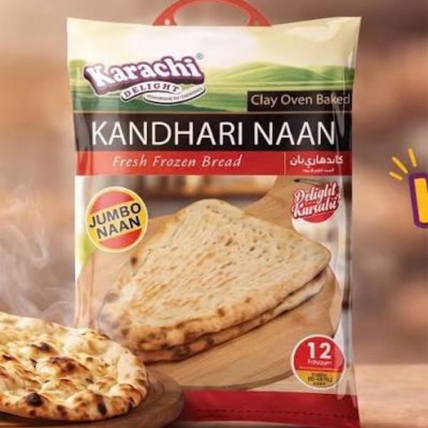 Karachi Delight Kandhari Naan (Jumbo)  125 gm.
