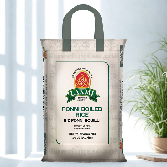 Laxmi Ponni Boiled Rice 20 Lb.