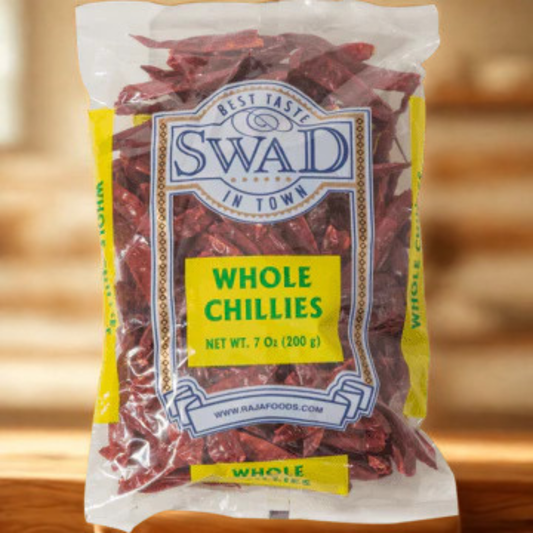 Swad Whole Chillies 7 Oz.