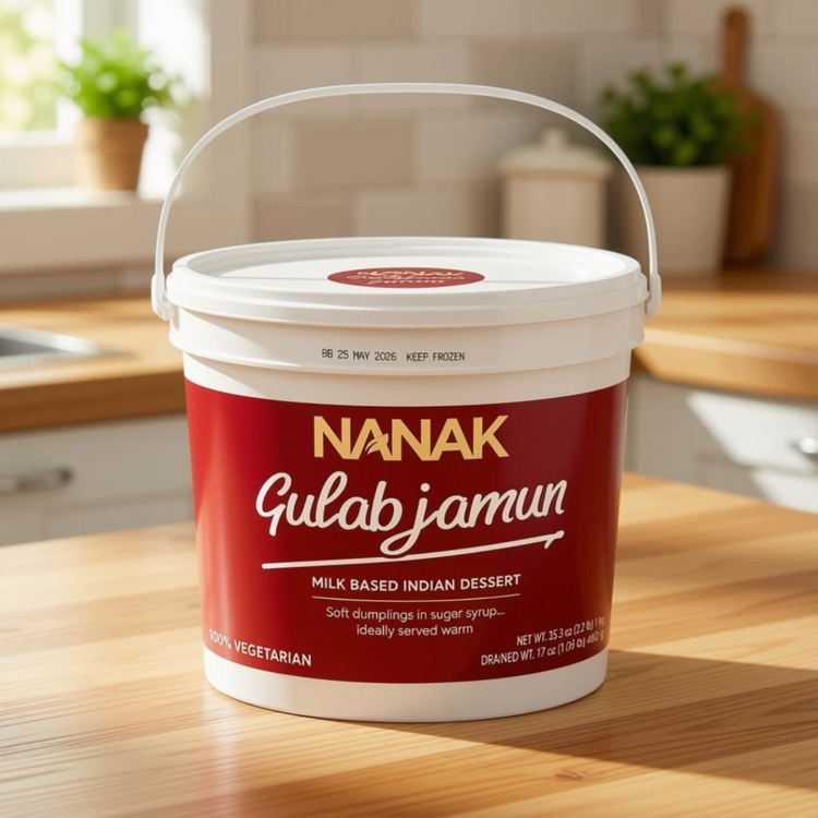 Nanak (Bucket) Gulab Jamun 12.5 Kg. (200 Pc.)