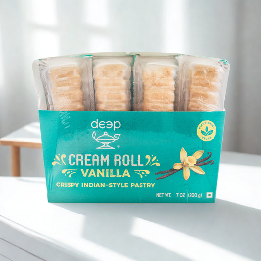 Deep Cream Roll (Vanilla) 4 Pc.