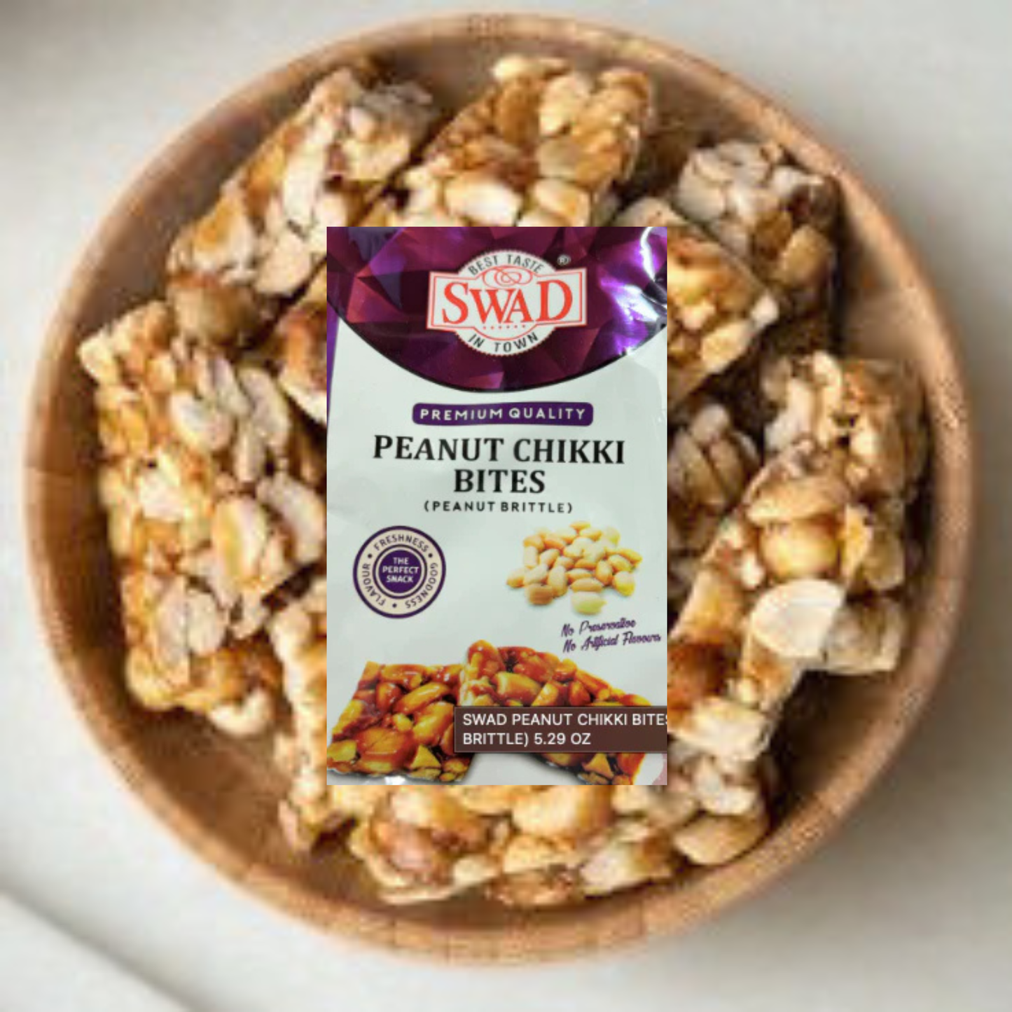 Swad Peanut Chikki Bites 150 Gm.