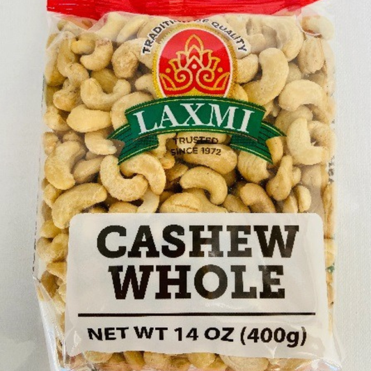 Laxmi Whole Cashews 400 Gm.