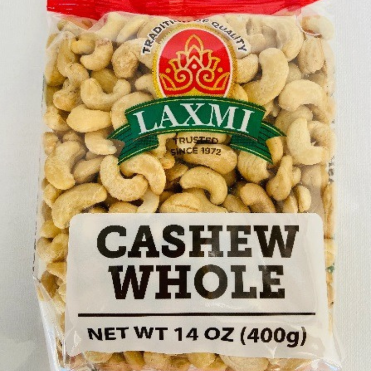 Laxmi Whole Cashews 400 Gm.