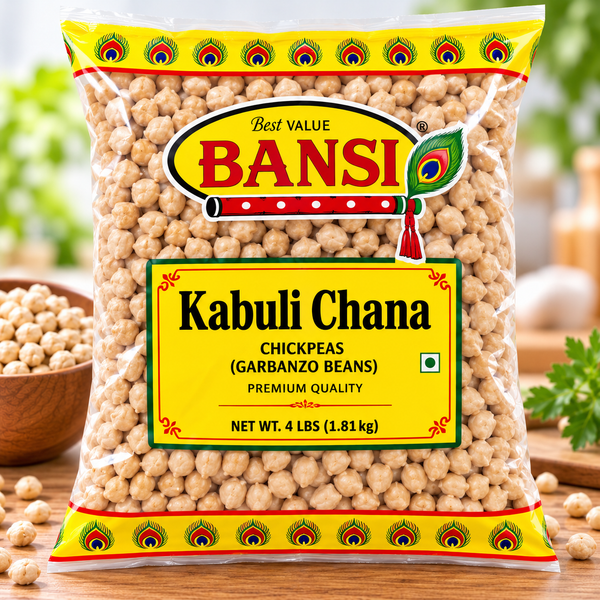 Bansi Kabuli Chana 4 Lb.