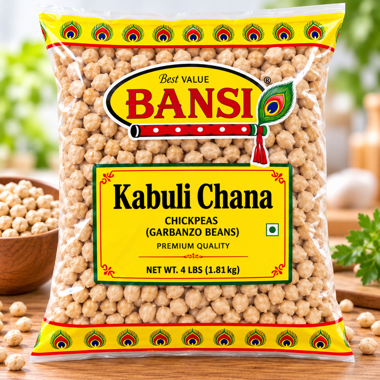 Bansi Kabuli Chana 4 Lb.