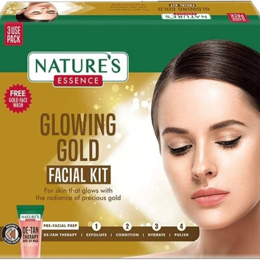 Nature's Glow Gold Facial Kit