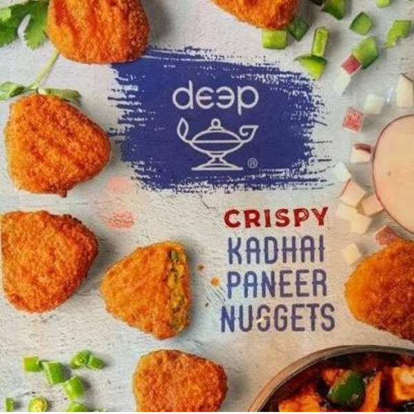 Deep Kadhai Paneer Nuggets 300 Gm.