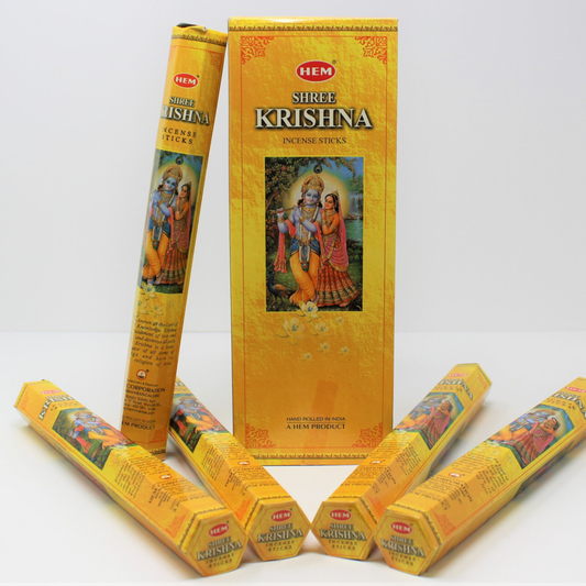Hem Shree Krishna Incense (6 Pack)