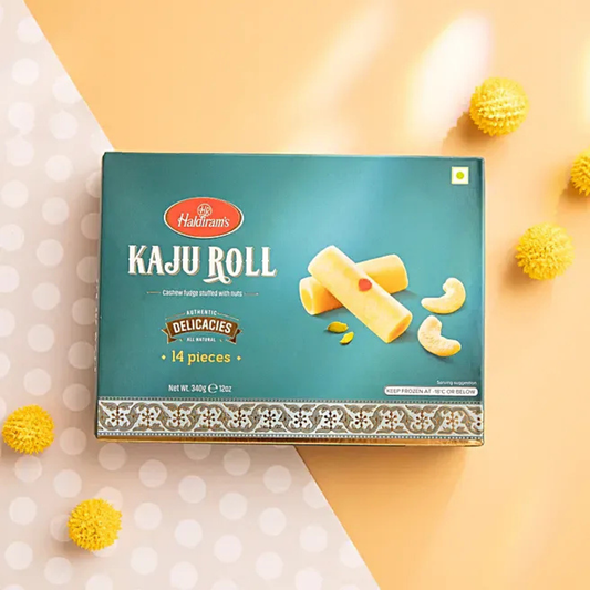 Haldiram Kaju Roll 400 Gm.
