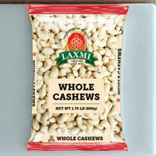 Laxmi Whole Cashews 800 Gm.