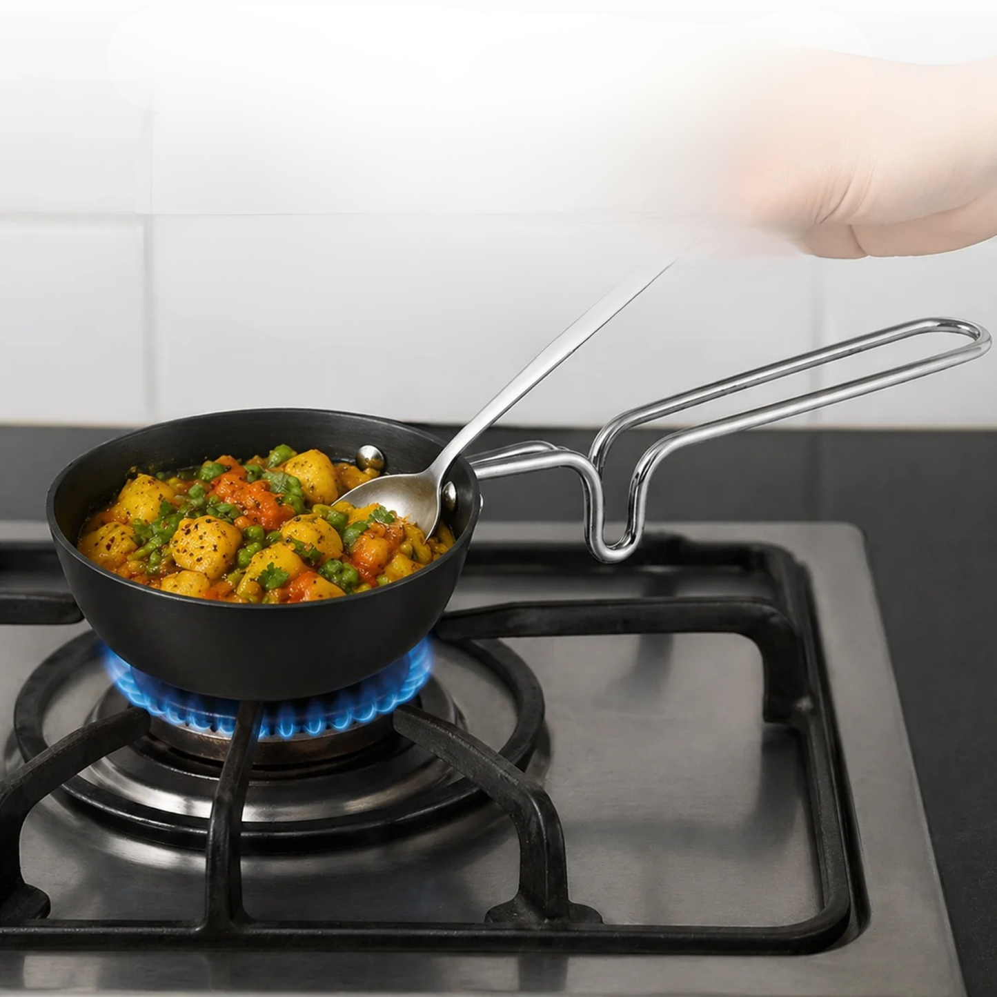Tadka Pan - Hard Aluminium ( Large)