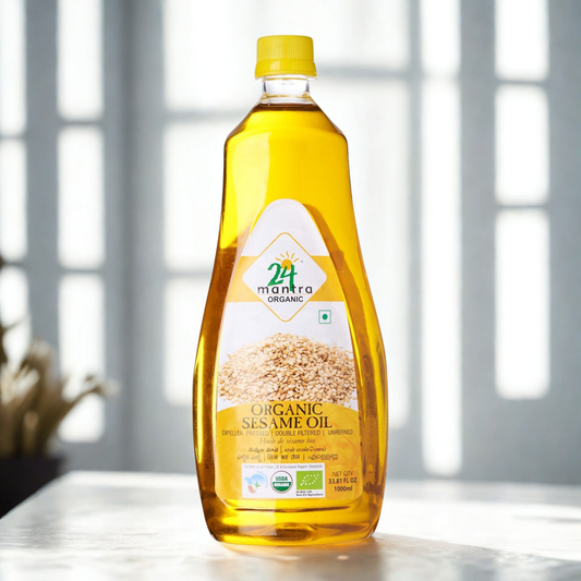 24 Mantra Organic Sesame Oil 1 Liter