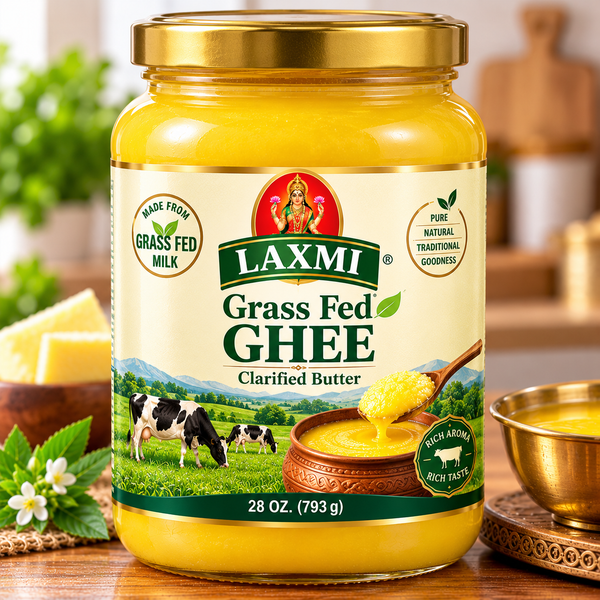 Laxmi Grass Fed Ghee 28 Oz.