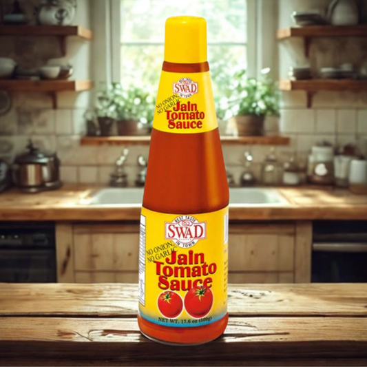 Swad Jain Tomato Sauce 17.6 Oz