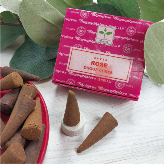 Satya Rose Dhoop Cone