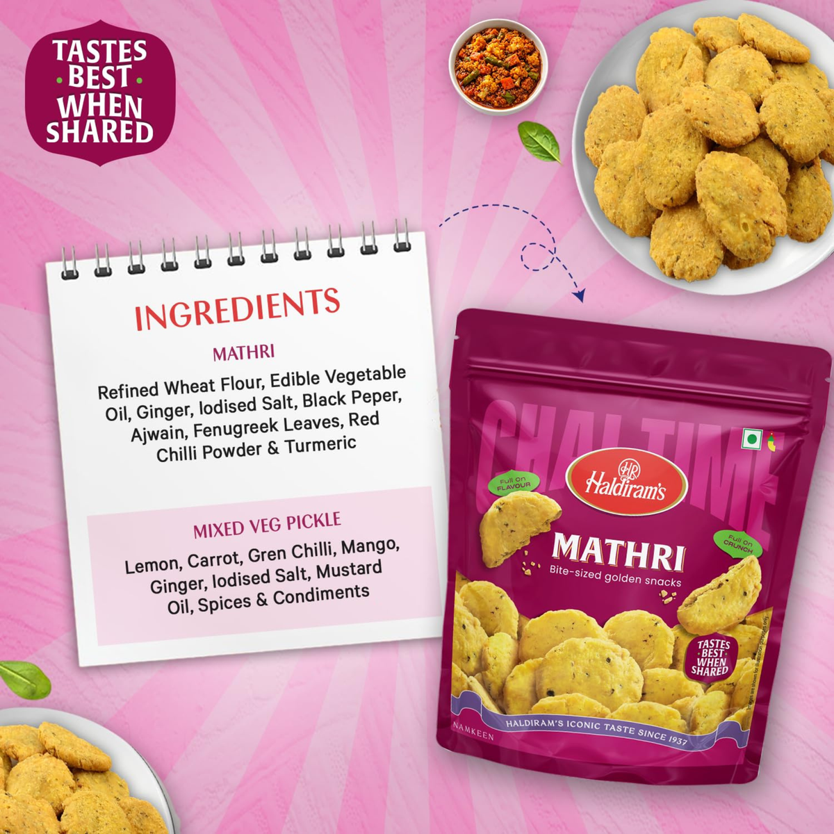 Haldiram Mathri 200 Gm.