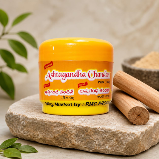 Ashtagandh Chandan Tilak (Yellow) 50 Gm.