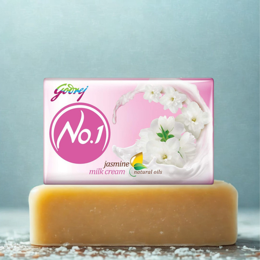 Godrej No.1 Jasmine Soap - 115 Gm.