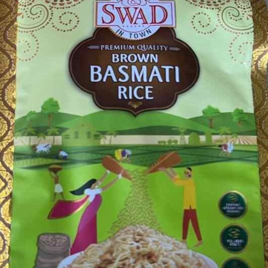 Swad Organic Brown Basmati Rice 2 Lb.