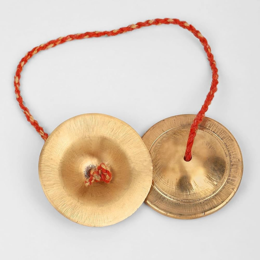 Brass Kirtan Manjira (Medium)