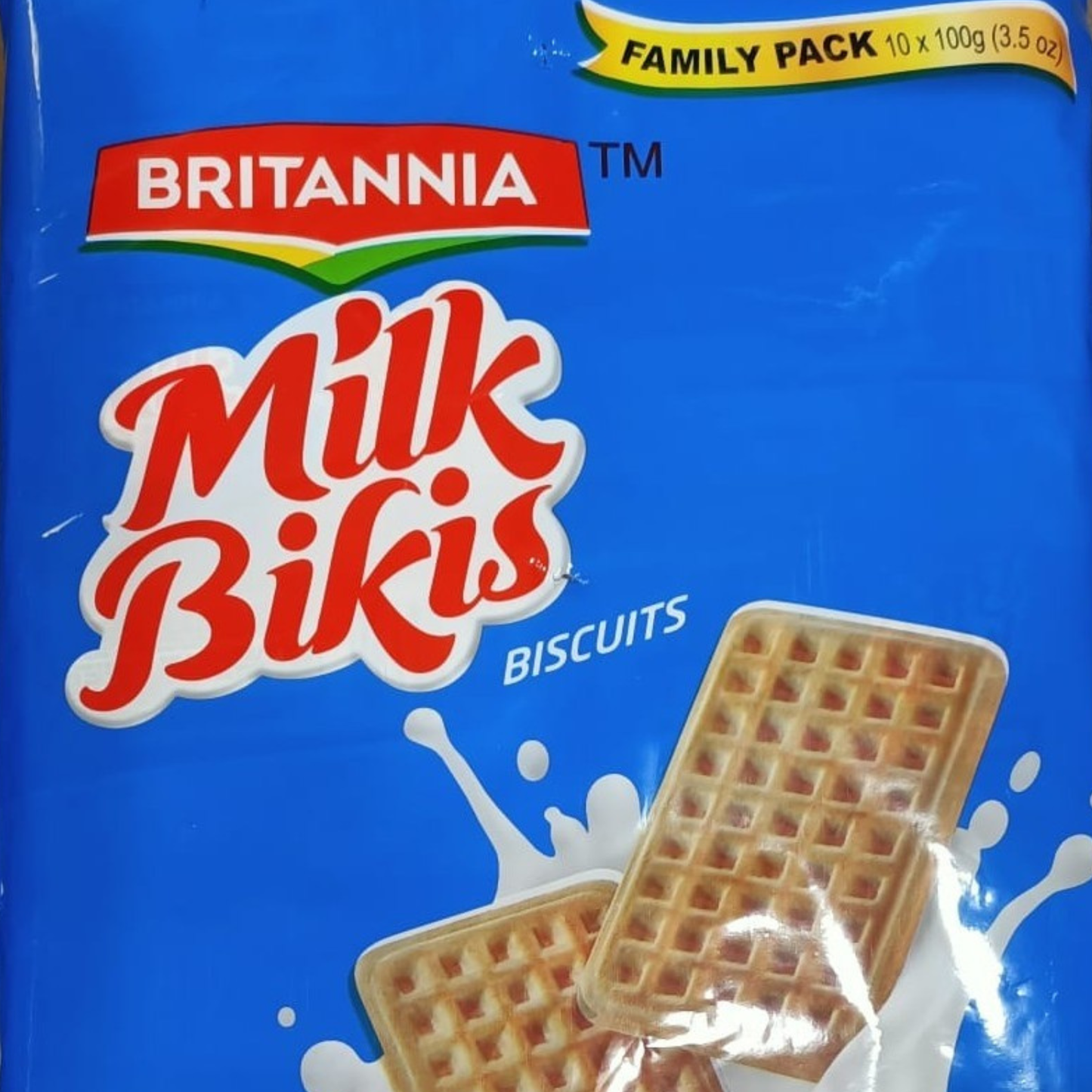 Britannia Milk Bikis (Family Pack) 100 Gm.
