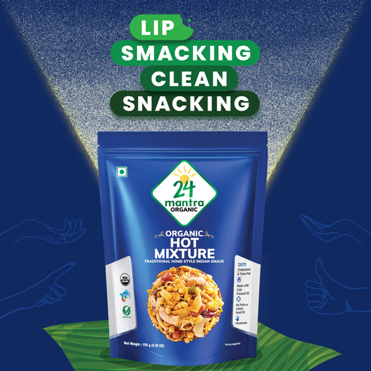 24 Mantra Organic Hot mixture 150 Gm.