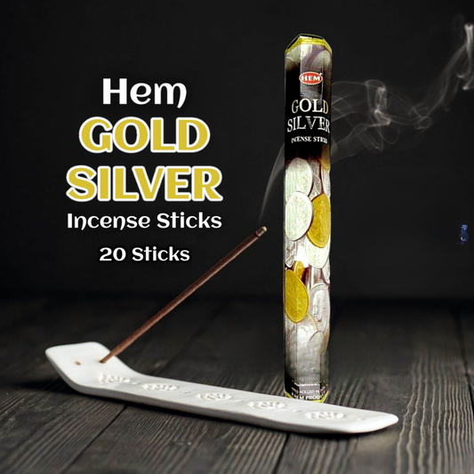 Hem Gold Silver Incense