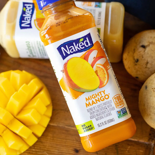Naked Mighty Mango Juice 15.2 Oz.