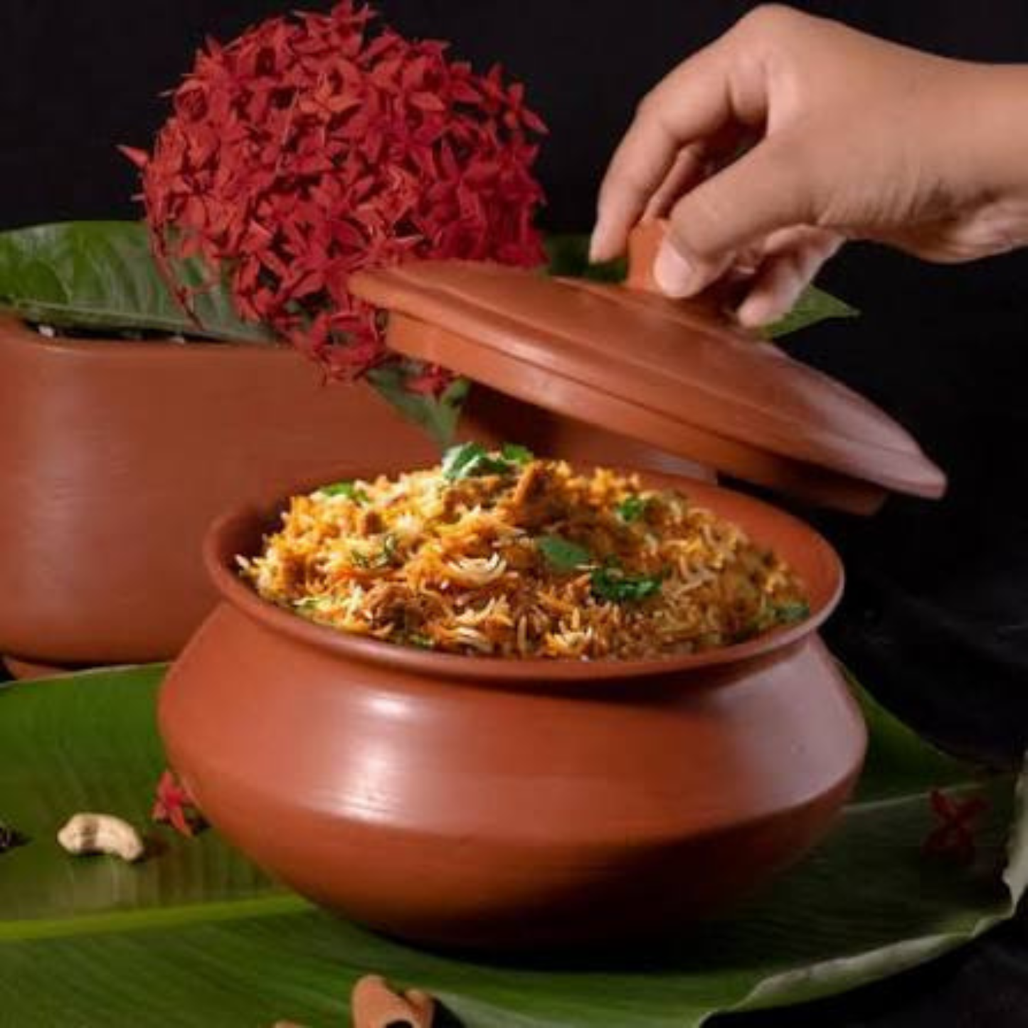 Mitti Cool Clay Biryani Pot 3 Liter