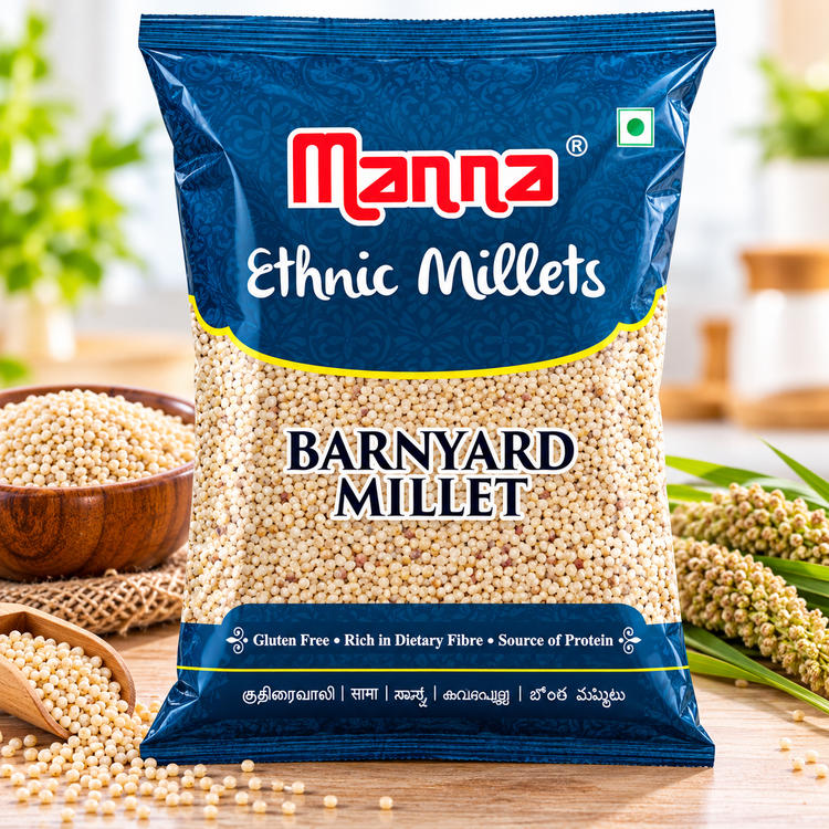 Manna Barnyard Millet 2.2 Lb.