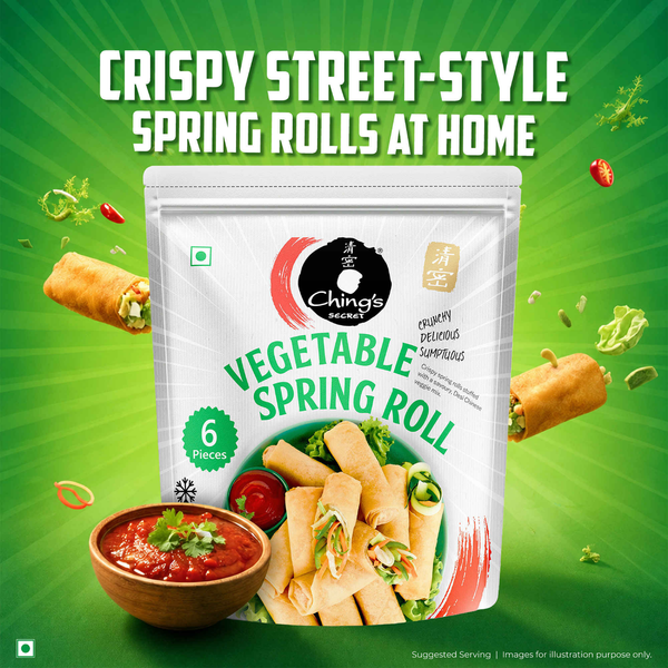 Ching's Frozen Cocktail Spring Roll 500 Gm.