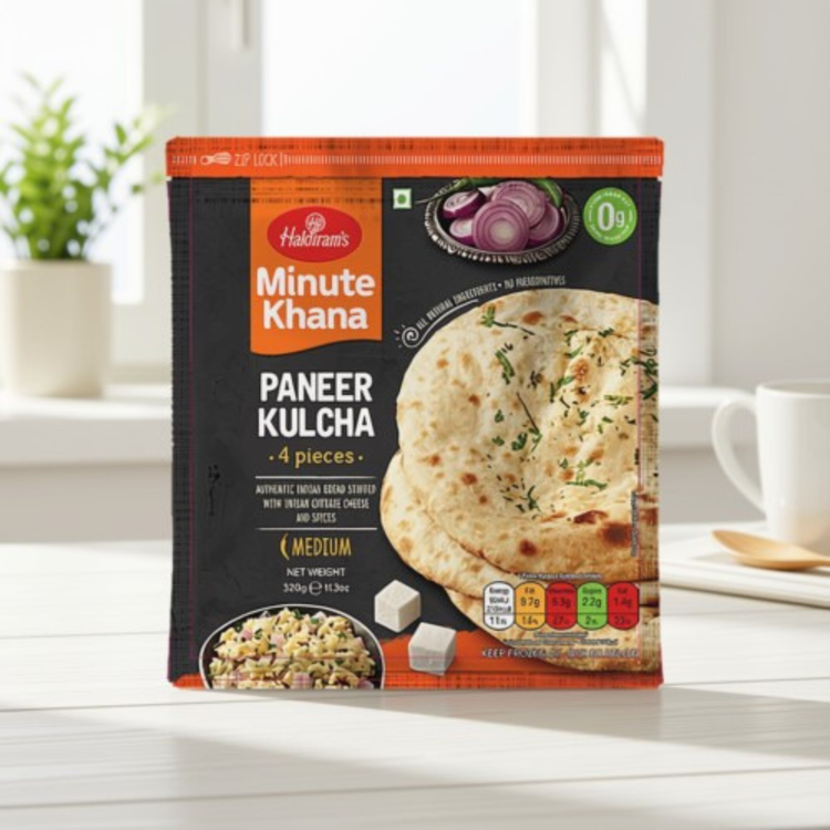 Haldiram Paneer Kulcha -  4 Pc.