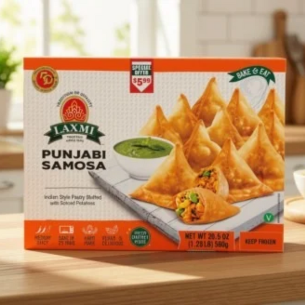 Laxmi Punjabi Samosa 8 Pc.