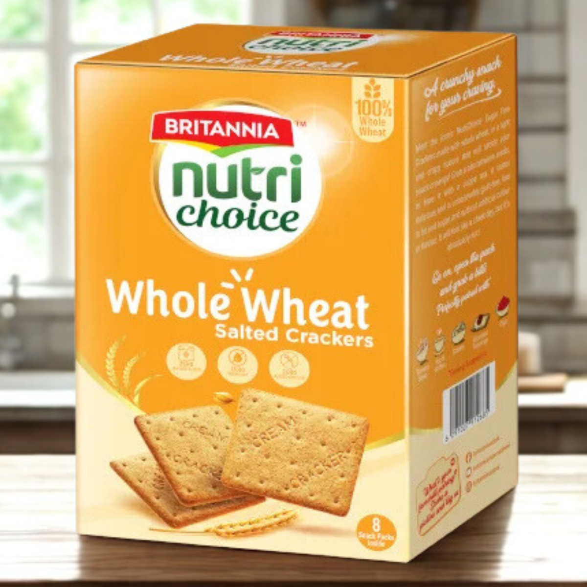 Britannia Nutri Choice Whole Wheat Salted Cracker