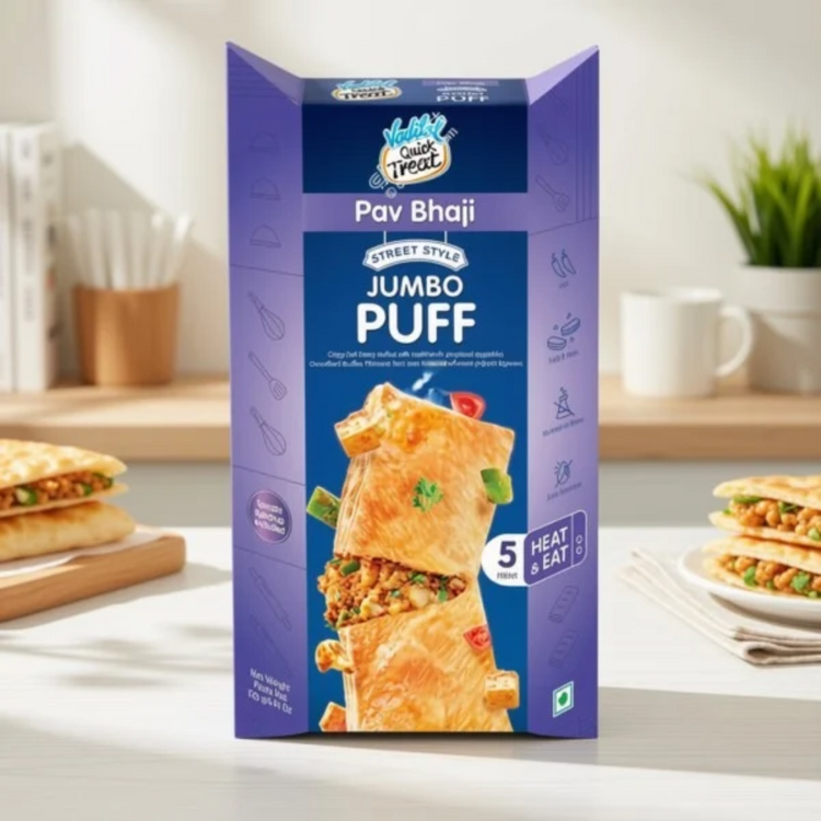 Vadilal Jumbo Pav Bhaji Puff